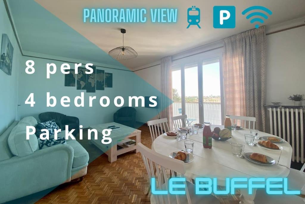 Le Buffel - Appartement 4 Chambres, Parking, Wi-Fi, Tram - 8Pers Montpellier Extérieur photo